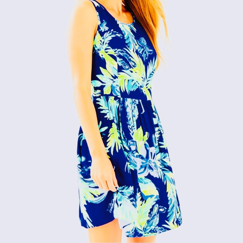 NWT Lilly Pulitzer Kassia Dress Twilight Blue